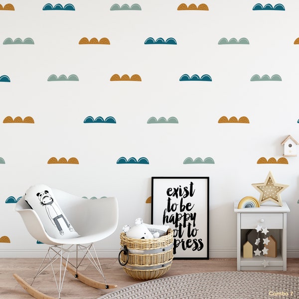 Scallop Wall Decal Etsy