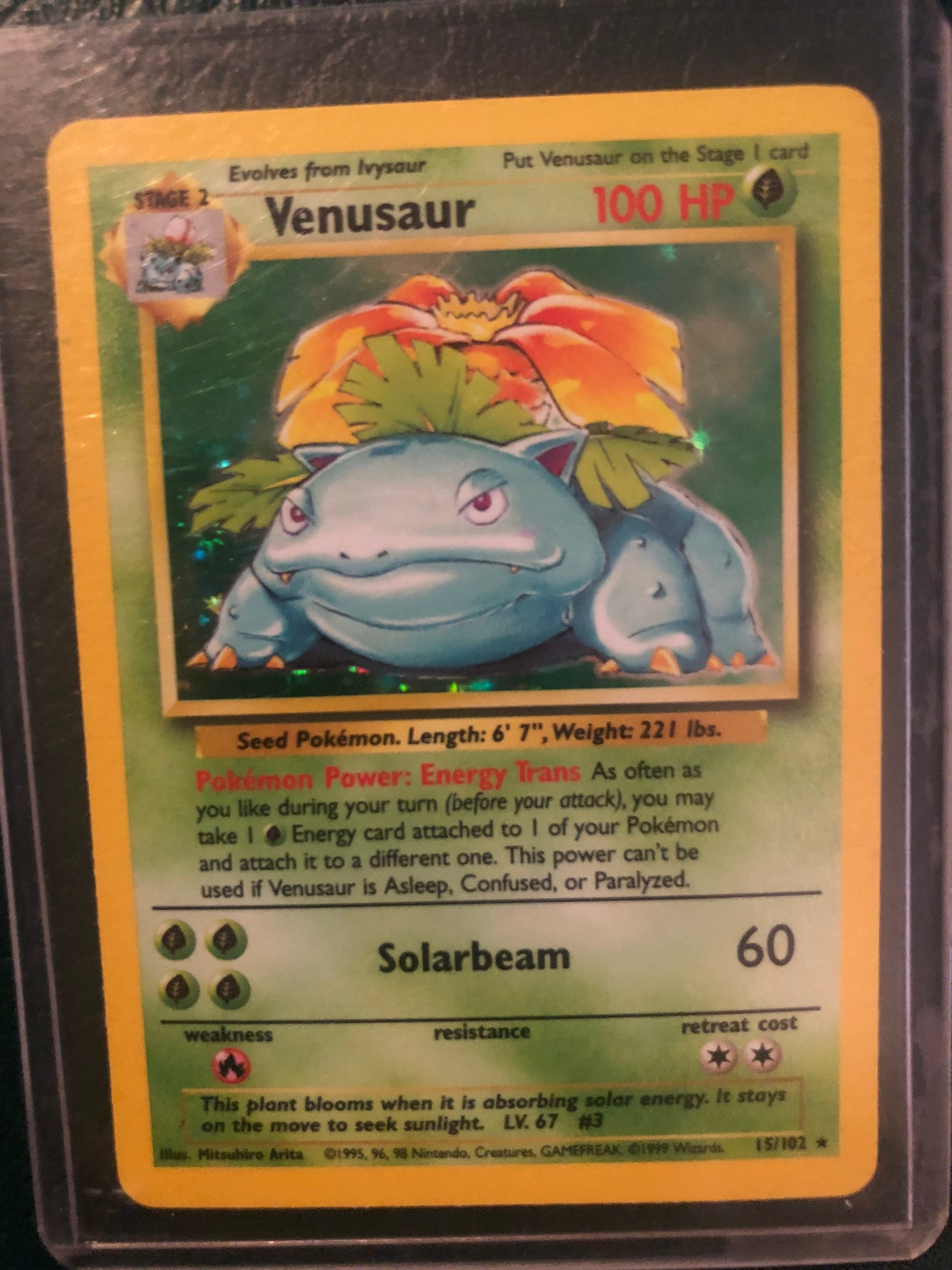 Original Venusaur Card