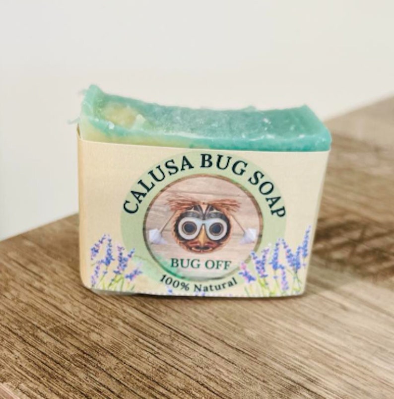 Insect Repellent Soap, Family Safe All Natural Bug Soap. 100 Essential Oils. Bug Repellent Soap