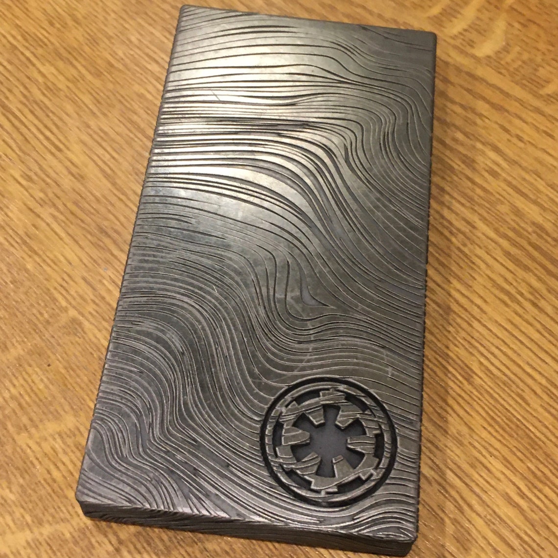 Star Wars the Mandalorian Beskar Steel Ingot Prop Replica Etsy UK