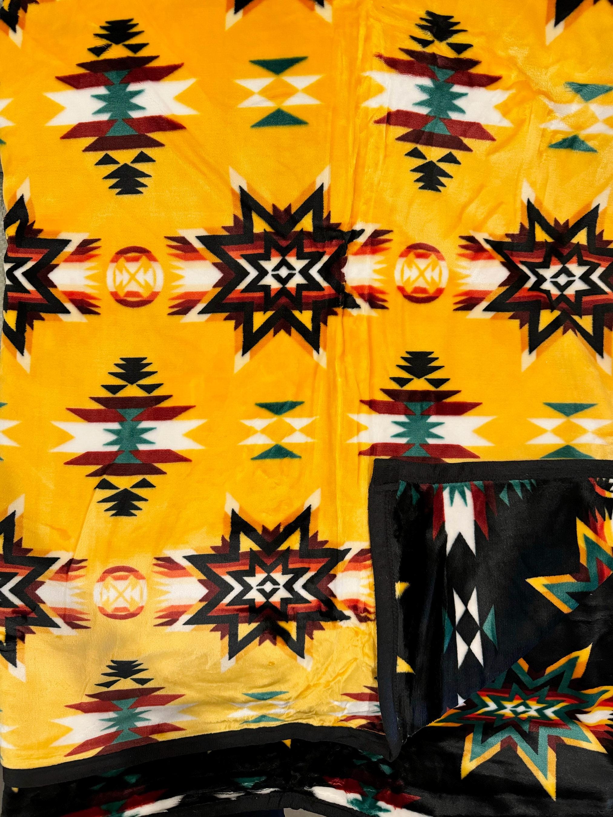 Native american super plush reversible blanket hotsell