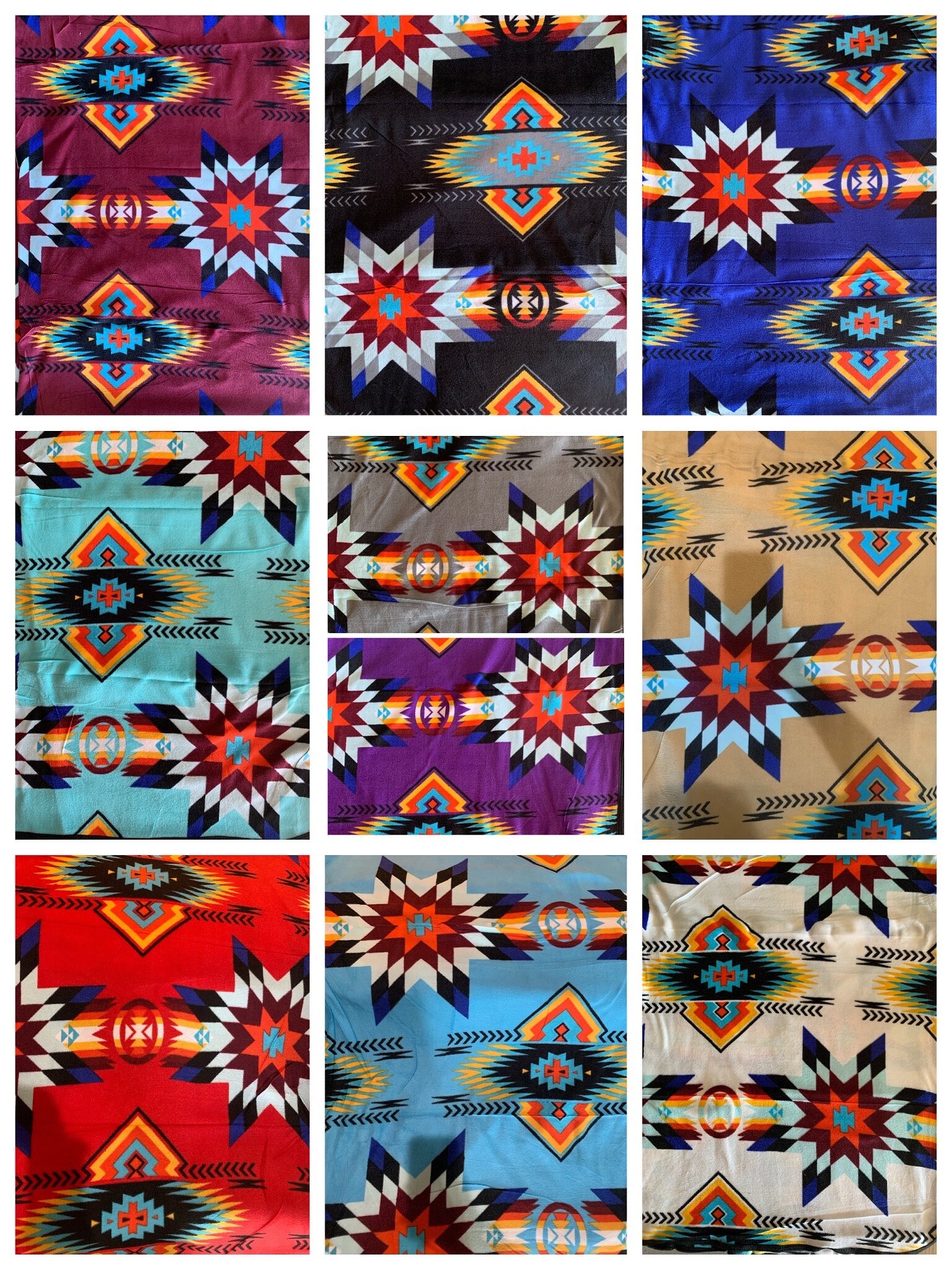 Native american pattern blanket hotsell