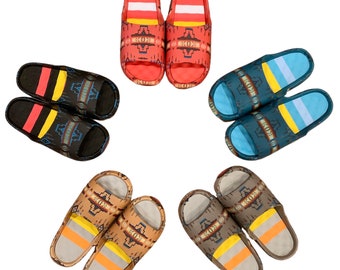 Sandalias/pantuflas con diseño nativo americano del suroeste para hombres y mujeres