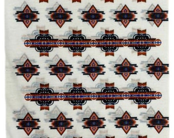 Bufanda y polaina para el cuello con diseño de estilo nativo del suroeste