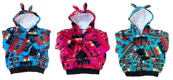southwestern fleece jacket