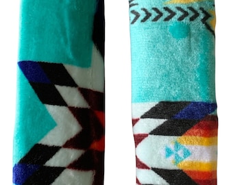 Native American Style Design Super Soft Seat Belt Cover set of 2ps
