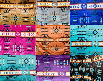 Southwest Native American Style NEW Design Super Soft Reversible Blanket