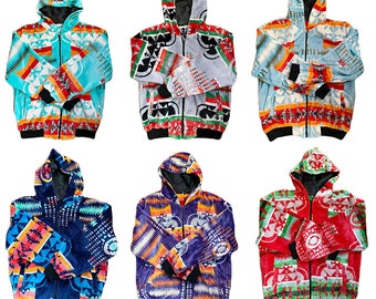 native american sweater coat