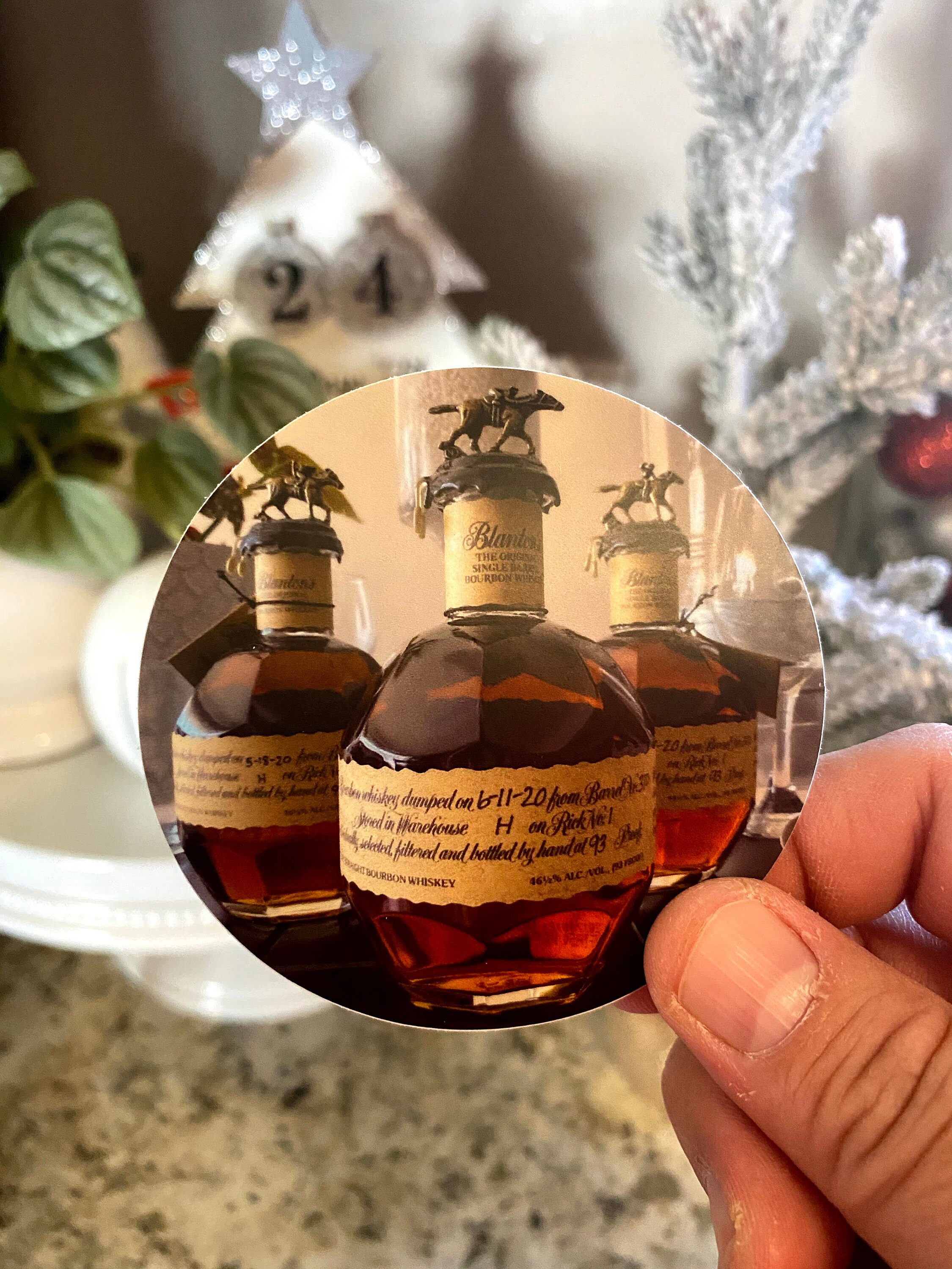 Blantons Bourbon Sticker, WL Weller, Bourbon, Whiskey, BTAC, Buffalo