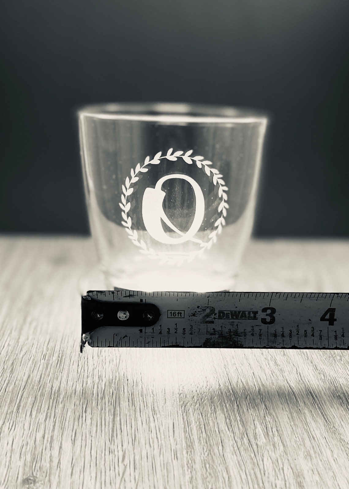 etsy whiskey glass personalized
