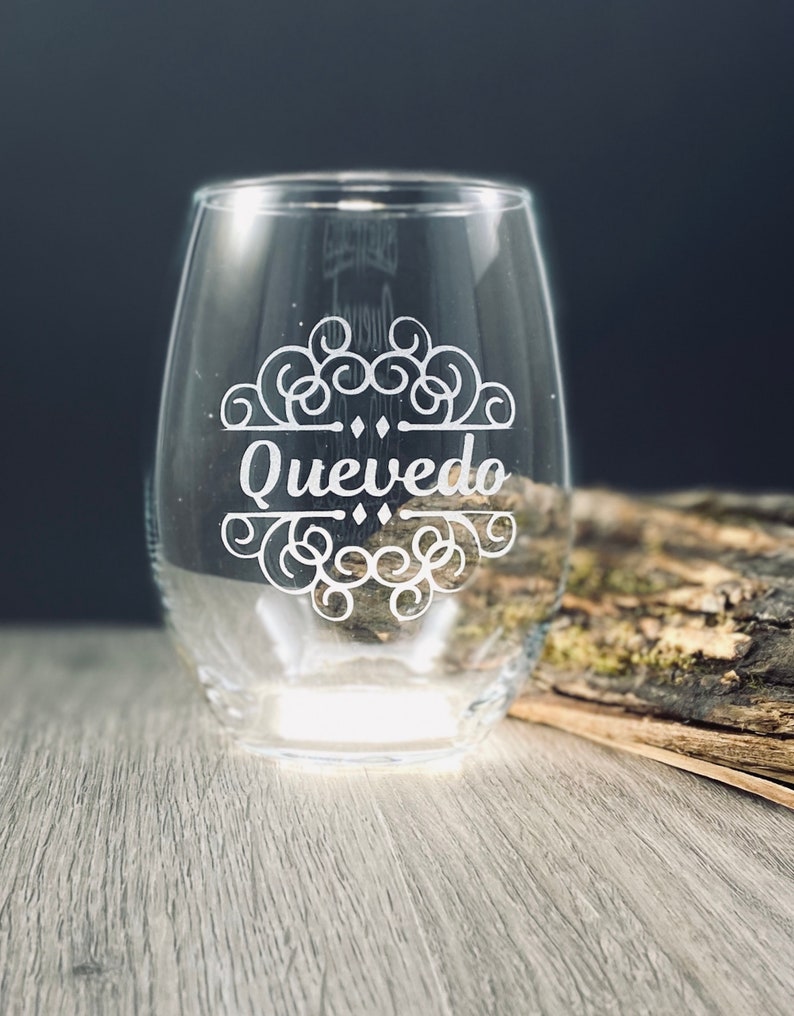 Customized Stemless Wine Glass Personalized Wine Glass Mom Etsy