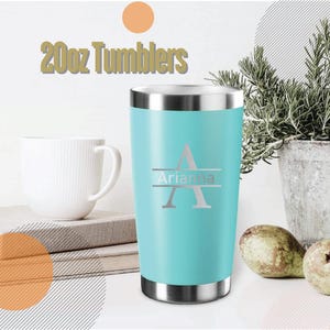 Custom Tumbler, 20 oz Coffee Lover Gifts, Travel Coffee Mug, Personalized Tumbler, Insulated Coffee Tumbler, Stainless Steel water cup