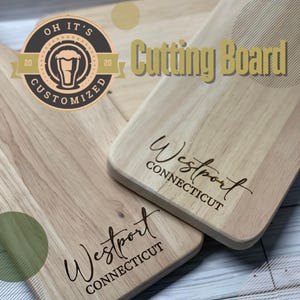 Personalized Custom Engraved Wooden Serving Board Cheese Board Serving Board Cutting Novelty Gift Birthday Christmas Housewarming Wedding