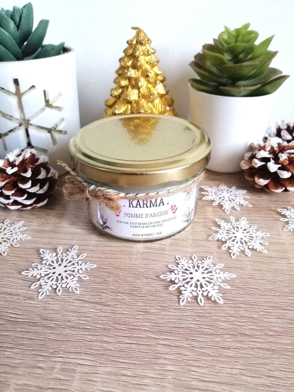 Bougie Parfum Pomme d'amour