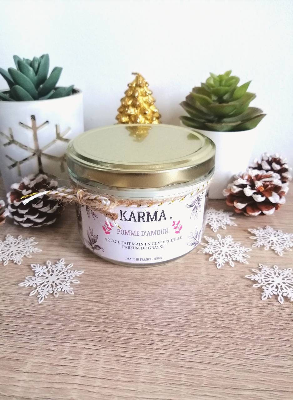 Bougie Parfum Pomme d'amour