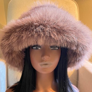 Incredibly Soft Adjustable Fur Fluffy Fuzzy Bucket Hat -Vegan Fur Hat -Festival Hat-Floppy Hat-Fur Hat-Fake Fur Hat-Rave Hat-Shearling Hat