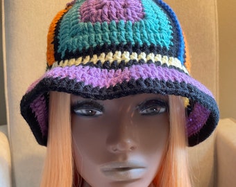 Crochet bucket hat - Saint Barts sun hat - Light weight soft crochet hat- Summer bucket hat- Cotton knit hat -Minimalistic crochet hat