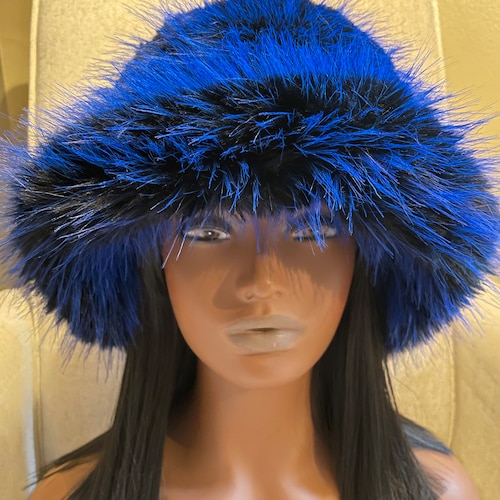 Incredibly Soft Fur Fluffy Fuzzy Bucket Hat -Vegan Fur Hat -Festival Hat-Floppy Hat-Fur Hat-Fake Fur Hat-Rave Hat-Vegan Hat-Shearling Hat