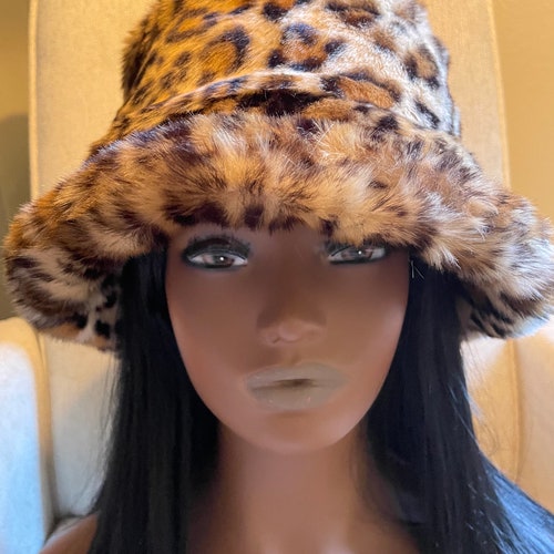 Incredibly Soft Fur Fluffy Fuzzy Bucket Hat -Vegan Fur Hat -Festival Hat-Floppy Hat-Fur Hat-Fake Fur Hat-Rave Hat-Vegan Hat-Shearling Hat