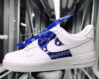 nike blue bandana shoes