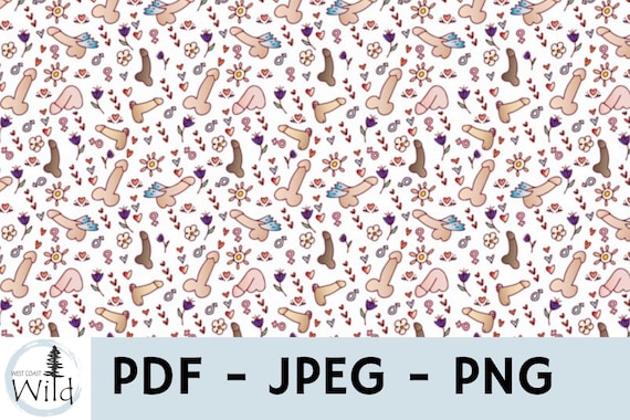Penis Print PNG PDF JPEG Funny Print Digital Download - Etsy
