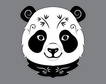 Download Panda Mandala Etsy