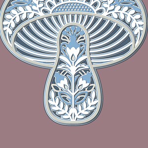 Multilayer Mushroom SVG, Paper Cut File, Layered Template, Cricut SVG, Mandala SVG, Laser Cut Digital File, Vector SVG, Silhouette SVG file.

This image is a layered SVG containing 5 (five) different layers, that you can place one on top of the other.

Digital files are created for cutting machines.