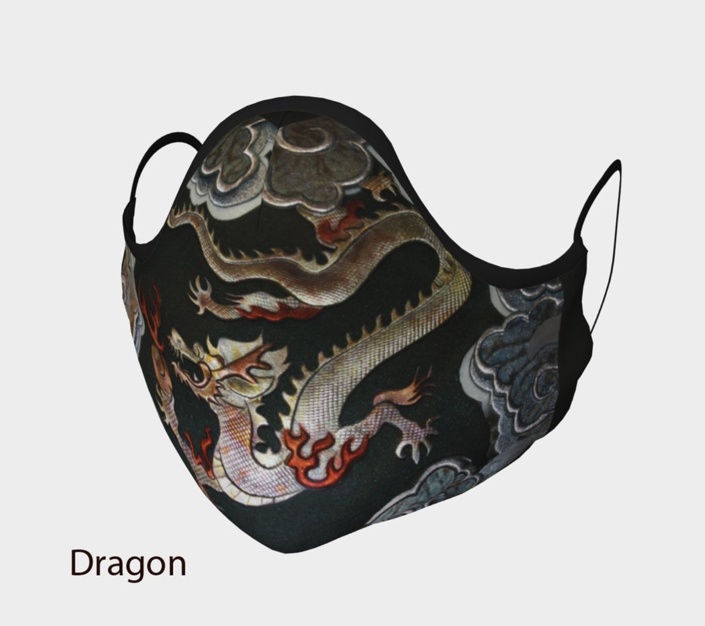 Dragon Face Mask Etsy