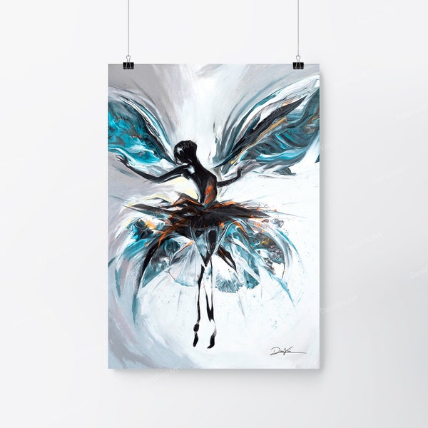 Fairy Ballerina | Danivinci | High Quality Poster (Art Print)