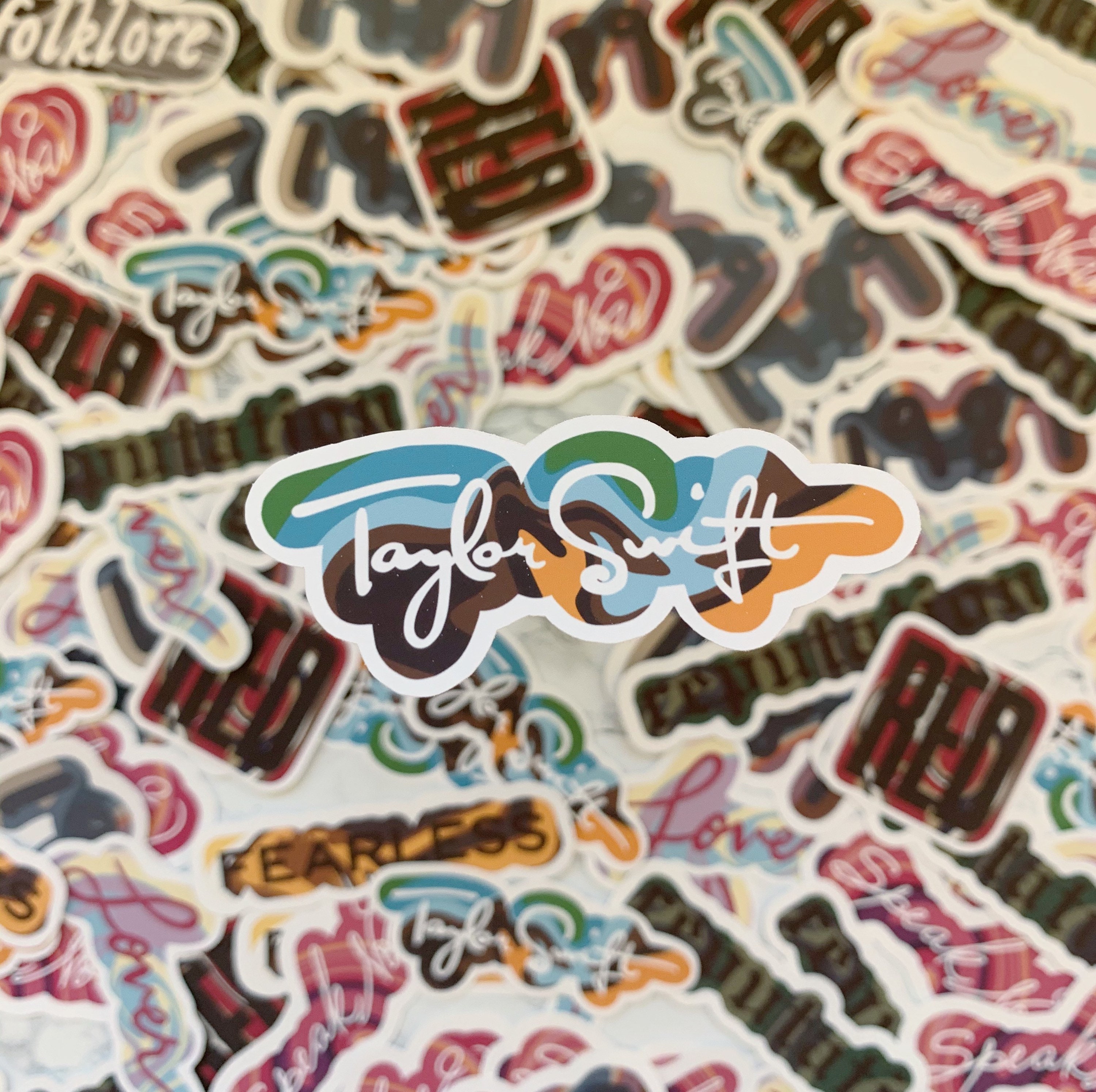 Taylor Swift Album Cover Sticker Pack Taylor Swift Sticker Etsy