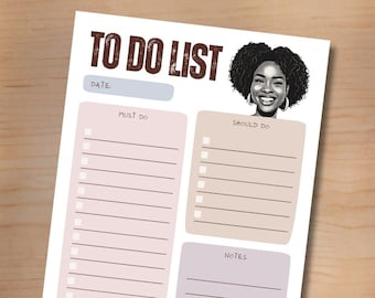 To Do List Notepad