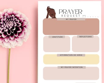 Prayer Request Notepad