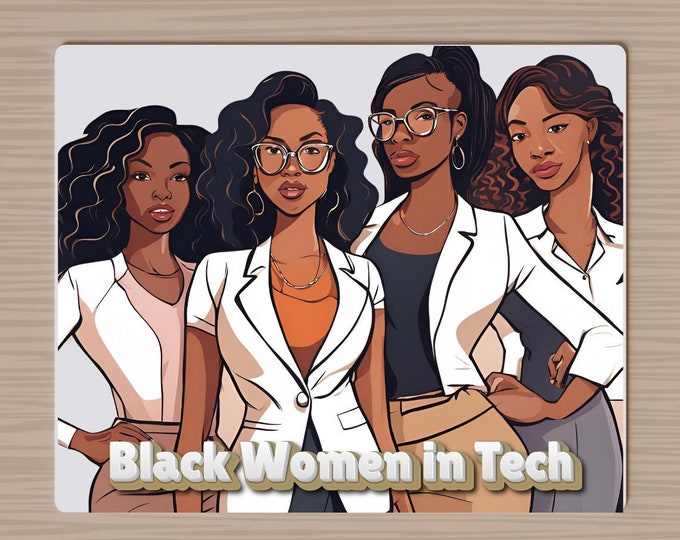 Black Women in Tech Mousepad