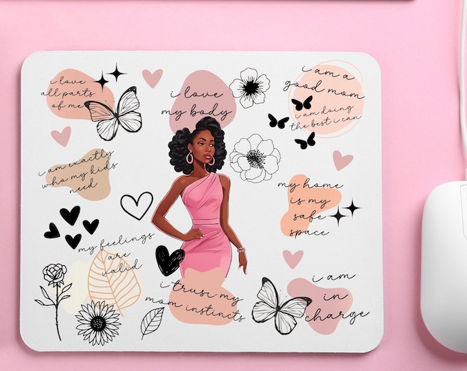 Mom's Self Love Affirmation Mousepad