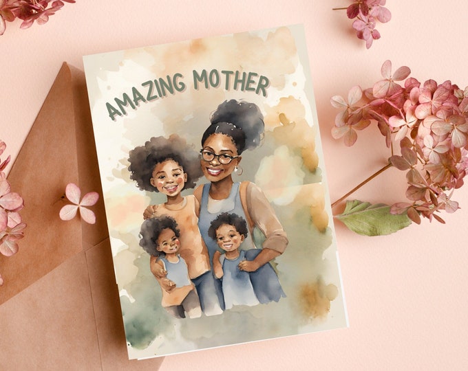 Amazing Mother Greeting Card