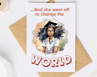 Change the World Greeting Card