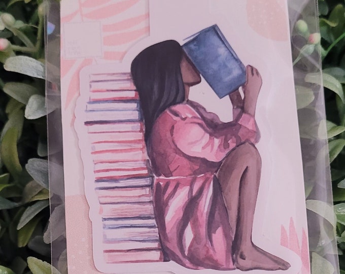 Book Stack Magnetic Bookmark