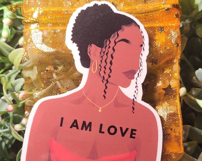 I am Love Sticker