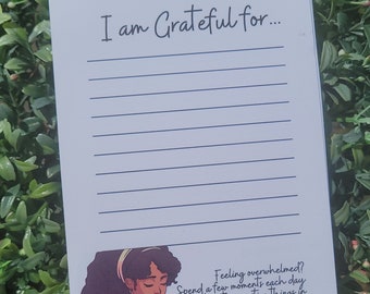 I am Grateful For Notepad