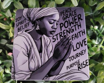 Praying Words Sticker