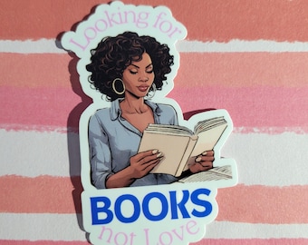Books not Love Sticker