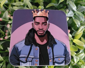 Black King Sticker
