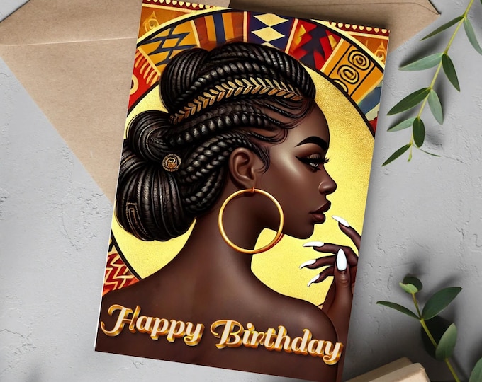 Happy Birthday Leaf Greeting Card