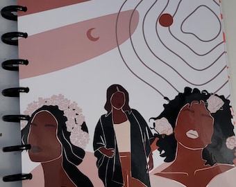 Brown Theme Disc bound Notebook