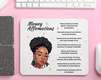 Money Affirmation Mousepad