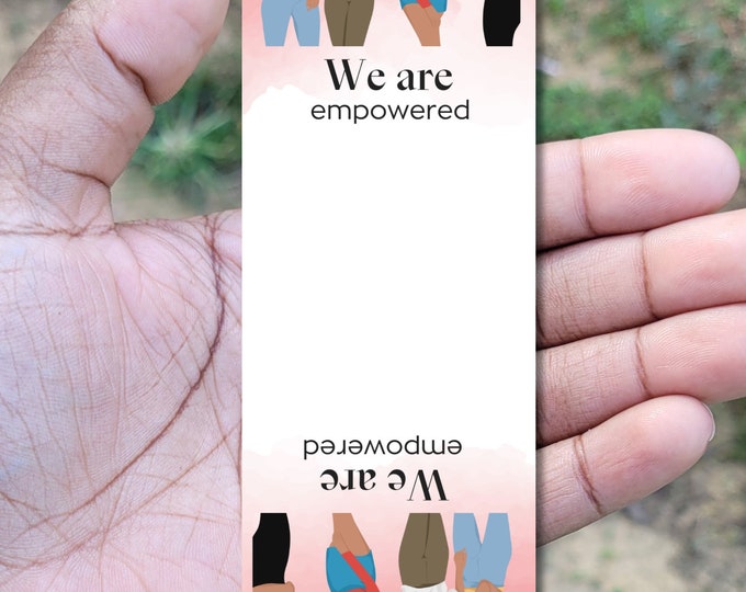 We are Empowered Bookmark