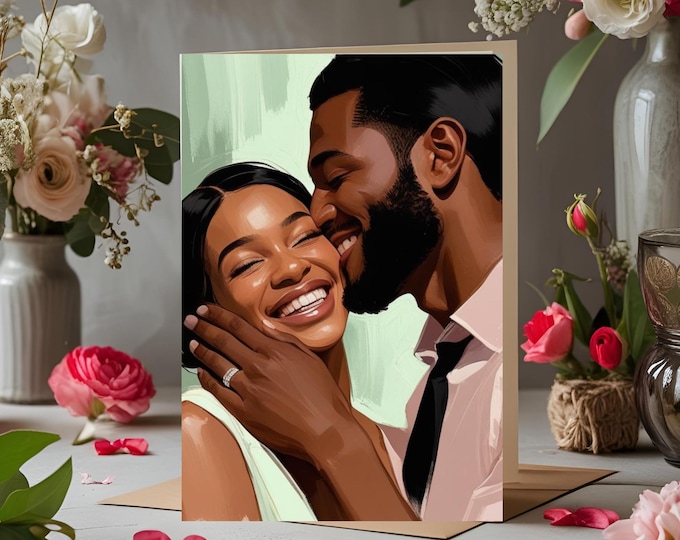 Featured listing image: Married Love Greeting Card