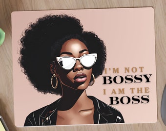 I am the Boss Mousepad