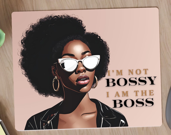 I am the Boss Mousepad