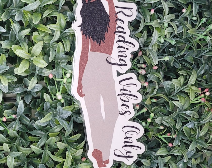 Reading Vibes Silhouette Bookmarks